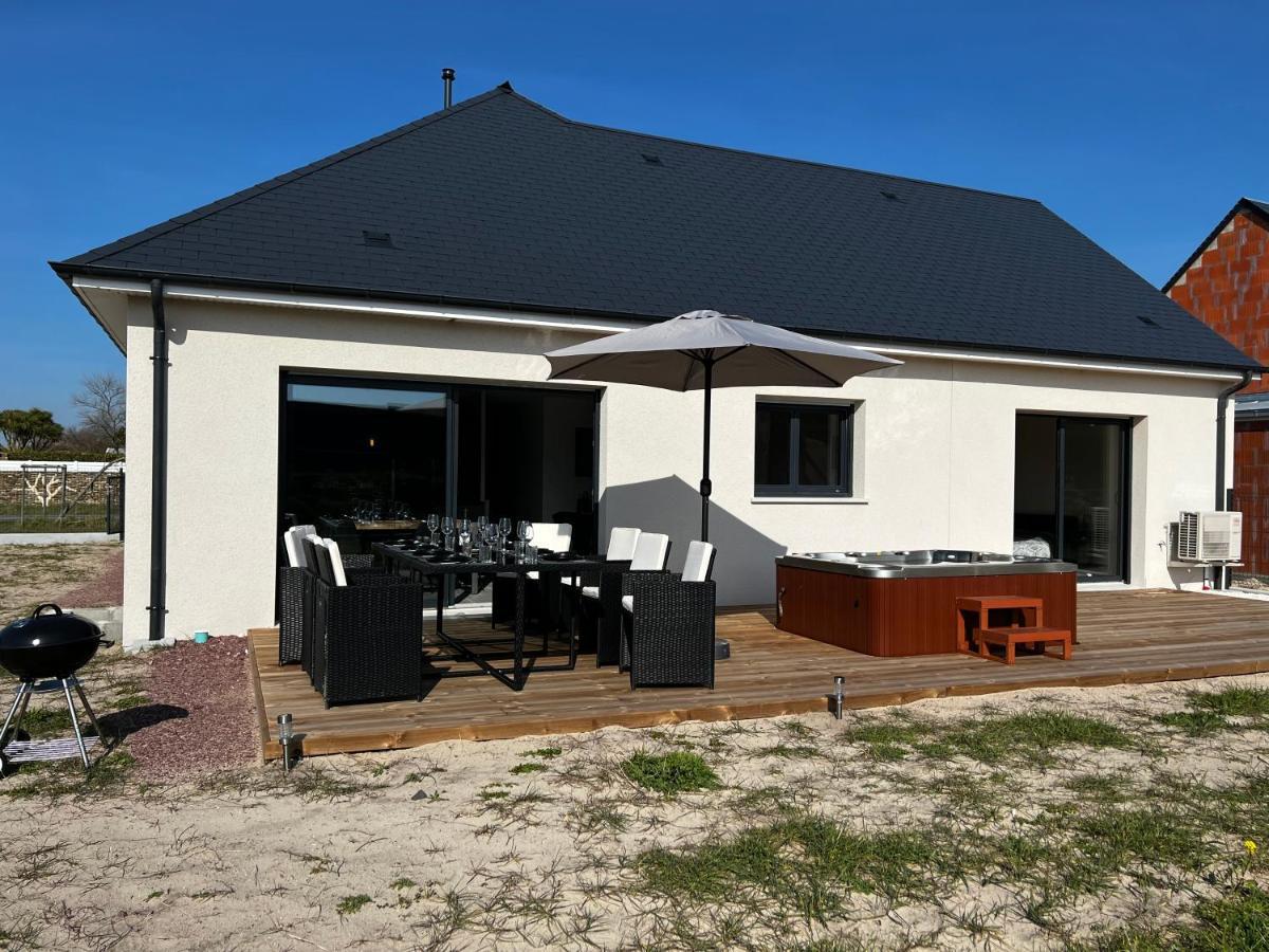 Villa En Bord De Mer Spa / Sauna Bretteville-sur-Ay Buitenkant foto